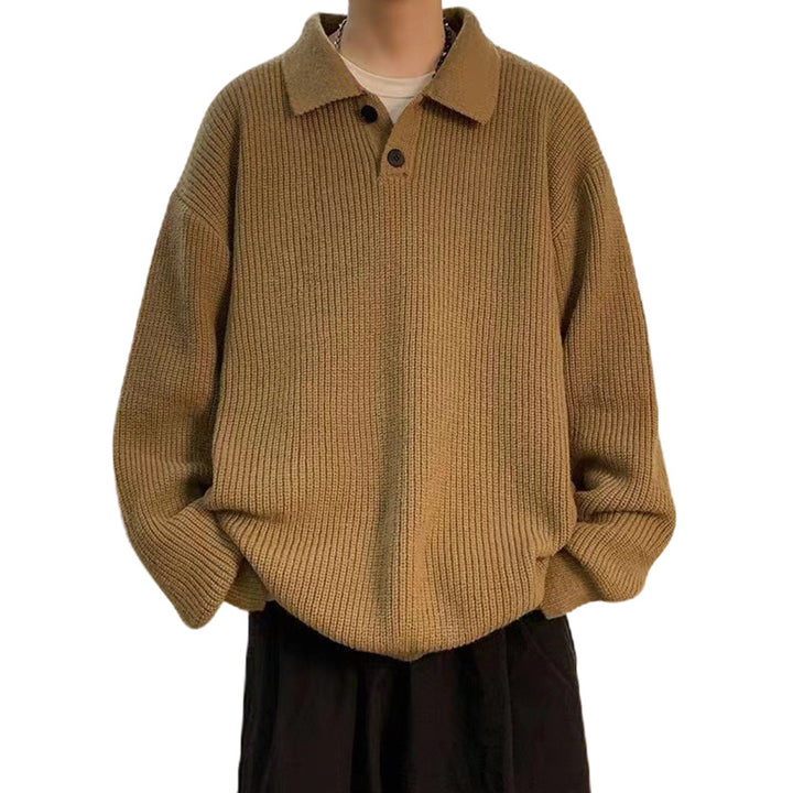 Damen Bequemer Grobstrickpullover mit Kragen Echo Archiv
