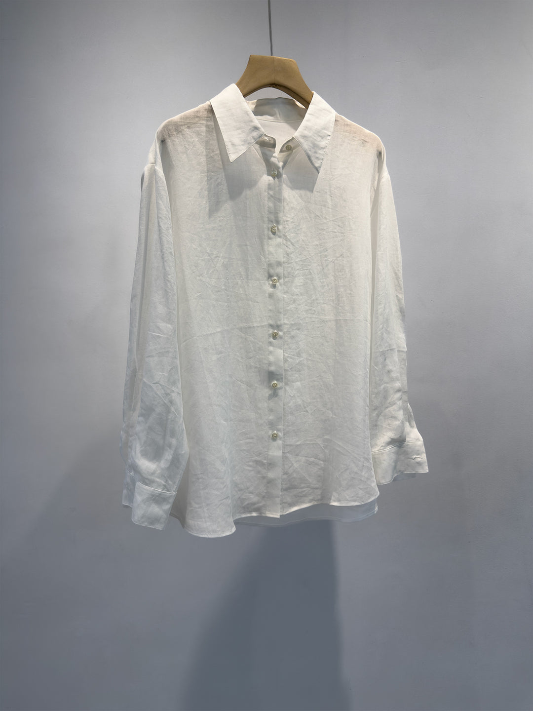 Damen Leichte Freizeit Button-Up Shirt Echoarchiv