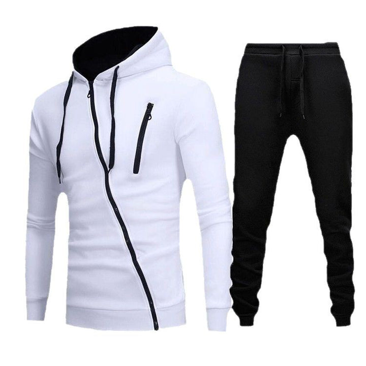 Herren Funktionsjacke mit asymmetrischem Reißverschluss und sportlicher Passform Echoarchiv