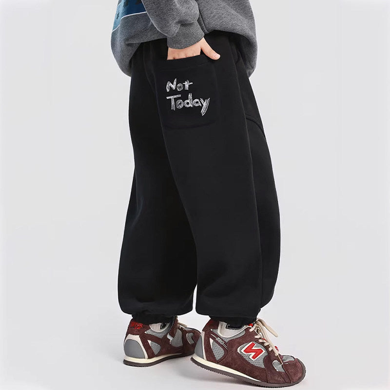 Jungen bequeme Sweatpants mit einzigartigem Design Echo Archiv