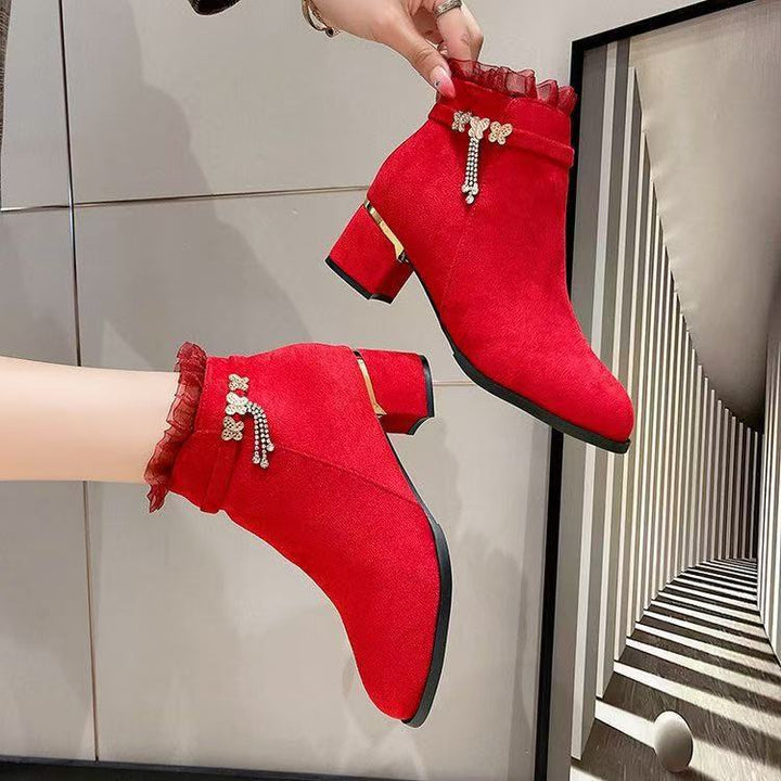 Damen Glamouröse Ankle Boots Echo Archiv