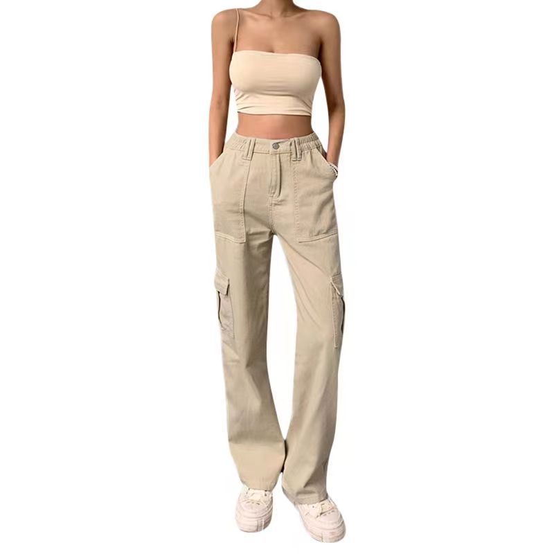 Damen Cargo-Hose mit lässigem Schnitt und praktischen Seitentaschen Echo Archiv