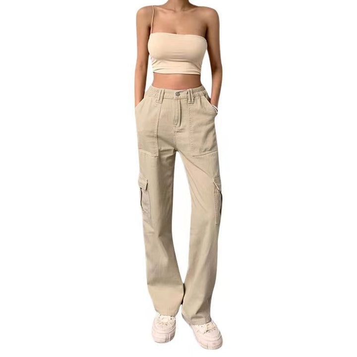 Damen Cargo-Hose mit lässigem Schnitt und praktischen Seitentaschen Echo Archiv