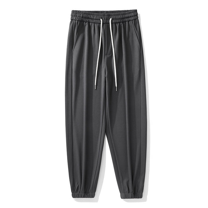Herren Locker sitzende Sweatpants mit Elastikbund, Tunnelzug und Saumbündchen Echo Archiv