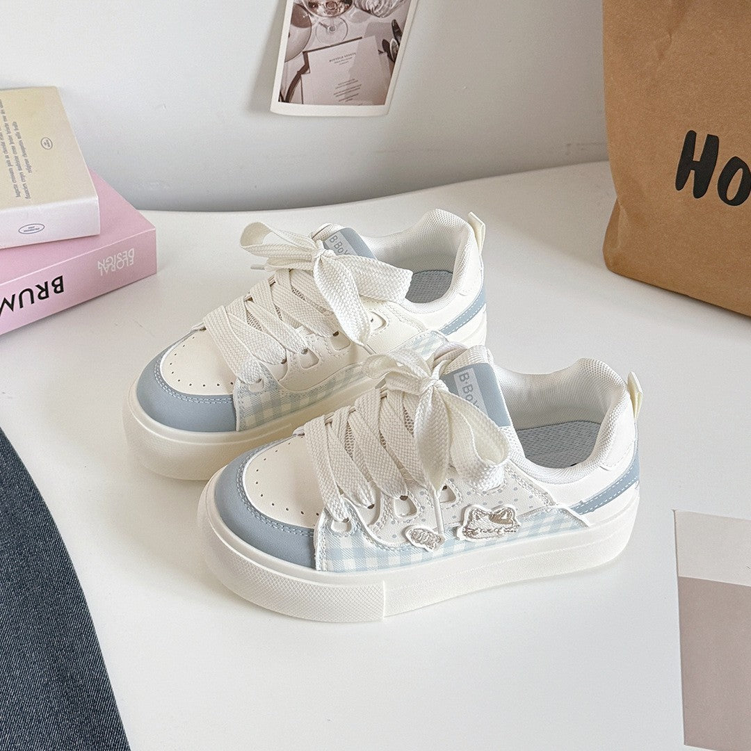 Damen Sneakers mit modischem Karomuster und komfortabler Sohle Echo Archiv