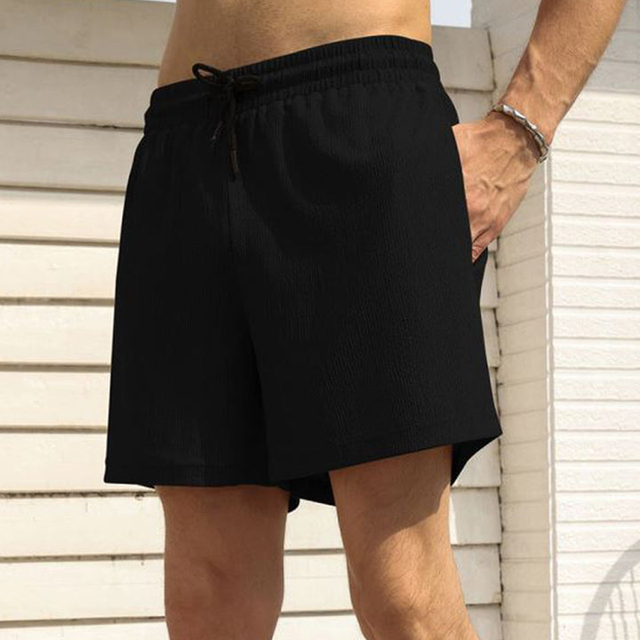 Herren Sportliche Shorts mit integriertem Handytasche Echoarchiv
