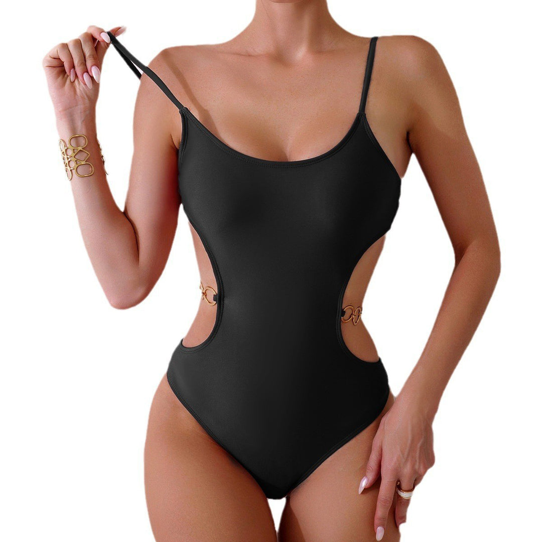Damen Einteiler Badeanzug mit elegantem Cut-Out-Design Echo Archiv
