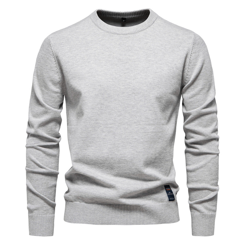 Herren Strickpullover aus hochwertiger Baumwollmischung mit angenehmer Passform Echoarchiv