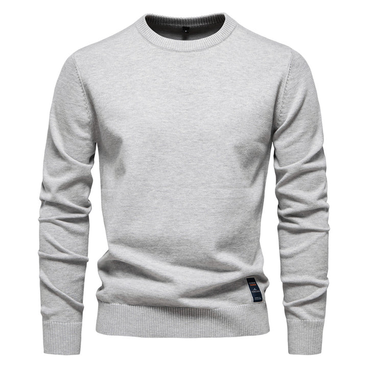 Herren Strickpullover aus hochwertiger Baumwollmischung mit angenehmer Passform Echoarchiv