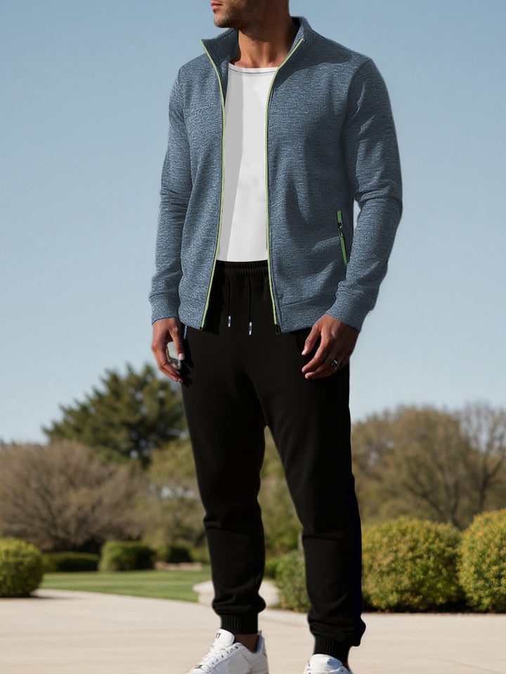 Herren Sportjacke mit hochelastischen Materialien und komfortabler Passform Echoarchiv