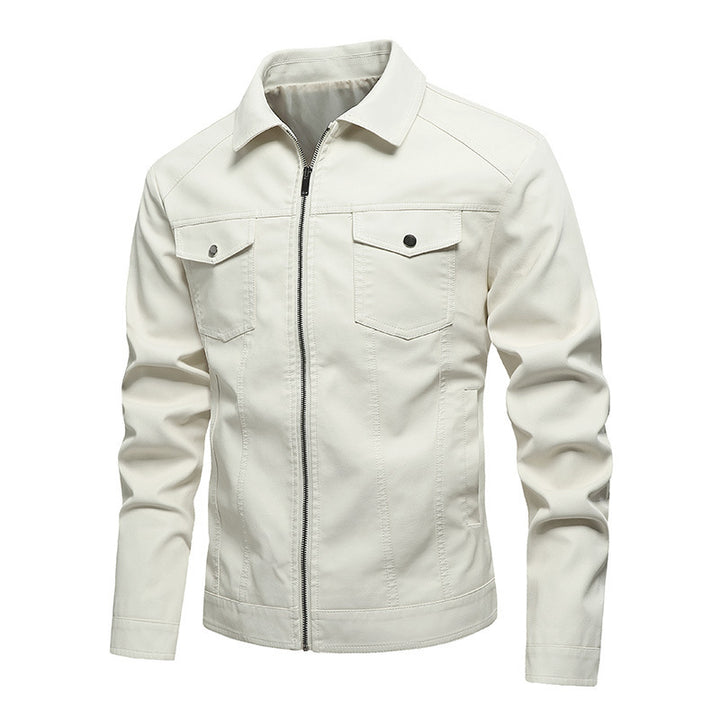 Herren Modische Sommerjacke im Biker-Stil Echo Archiv