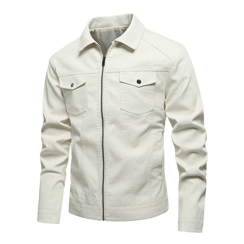 Herren Modische Sommerjacke im Biker-Stil Echo Archiv