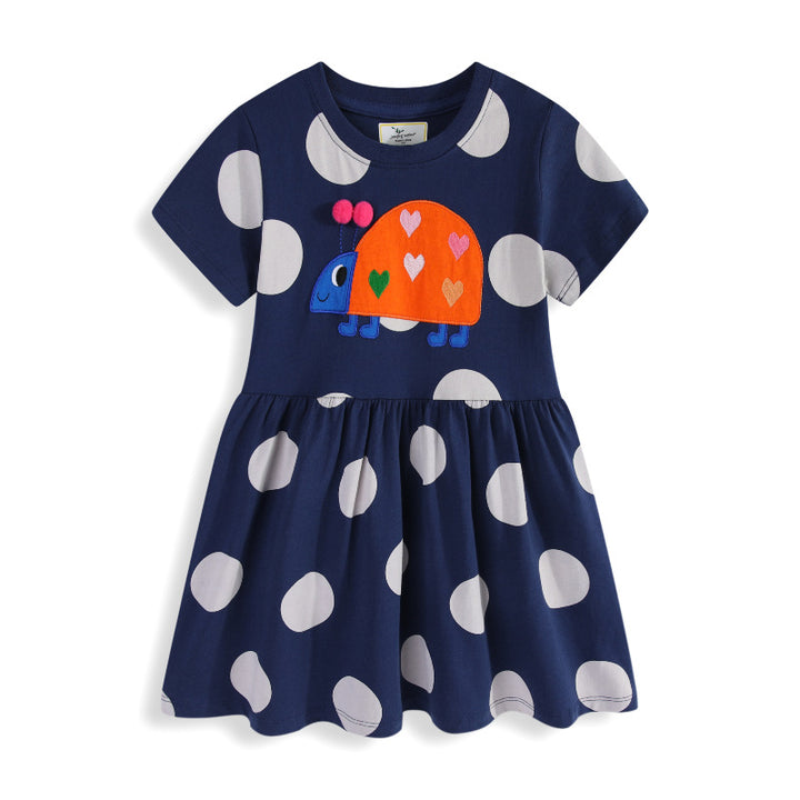Mädchen Tüllkleid mit niedlichem Tiermotiv Echo Archiv