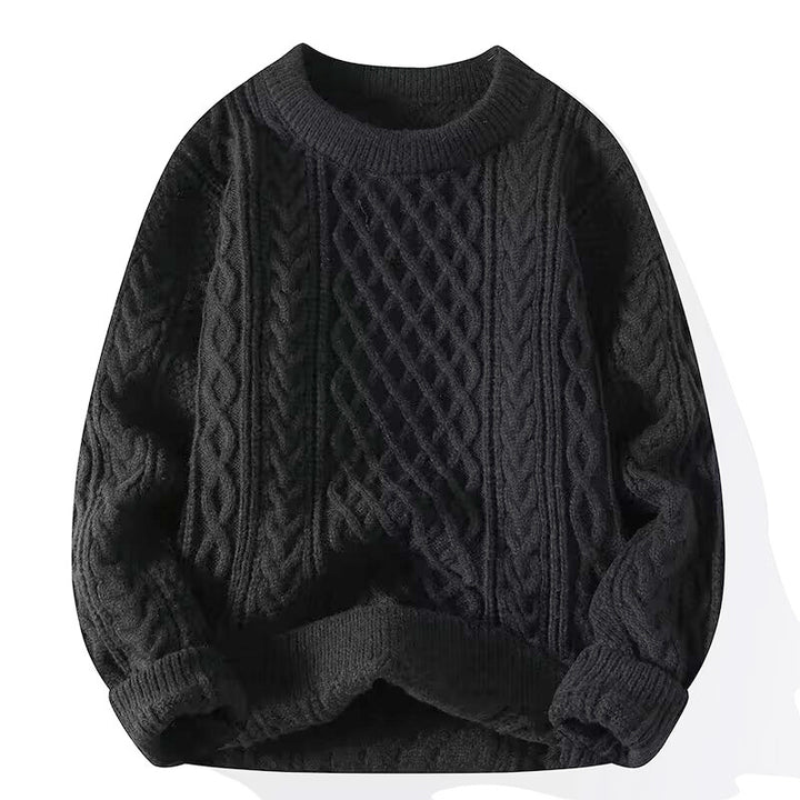 Damen Grobstrickpullover mit Zopfmuster Echoarchiv 1787964300