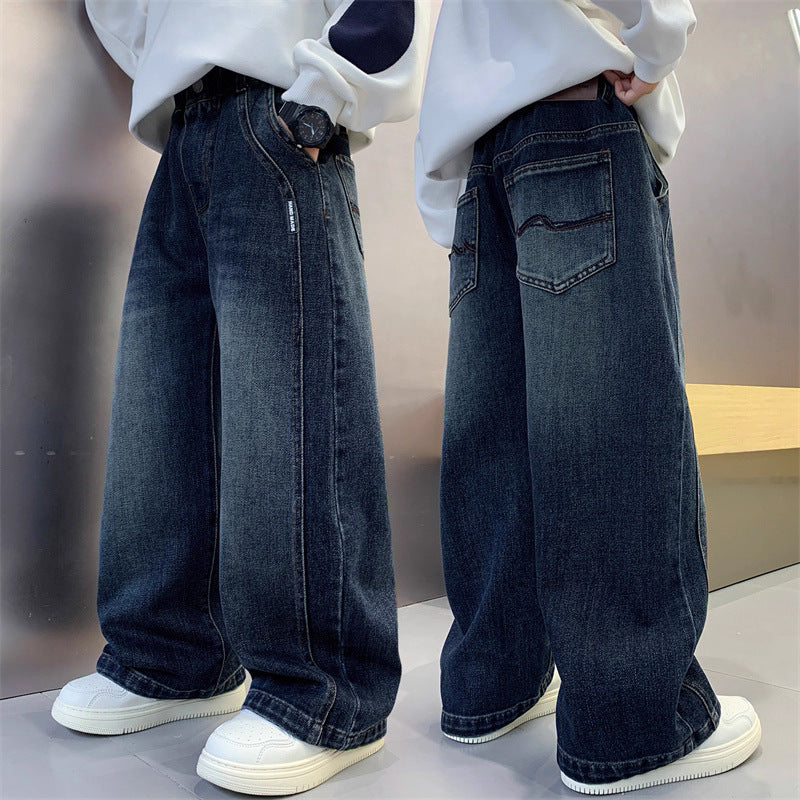 Herren lässige weite Denim-Jeans Echo Archiv
