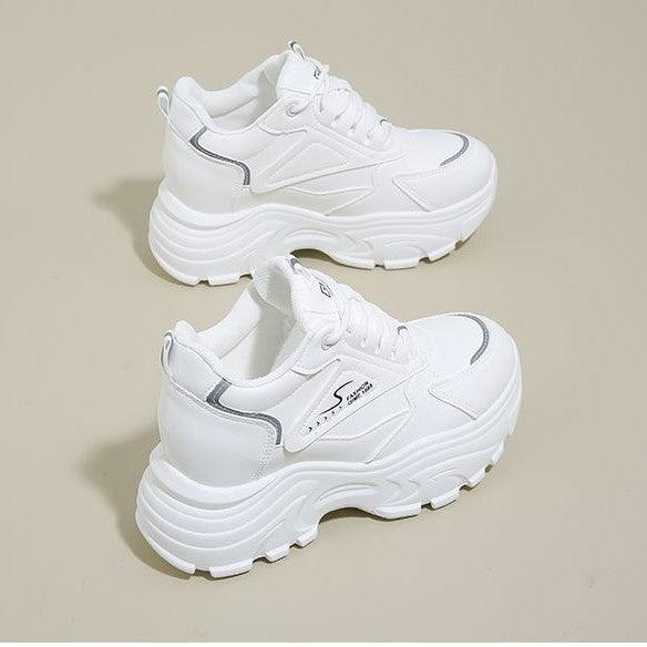 Damen Sportliche Chunky Sneakers mit robuster Profilsohle Echo Archiv