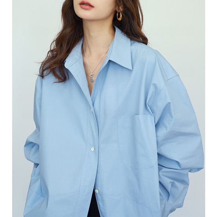 Damen Oversized Hemd Echoarchiv