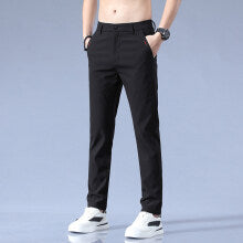Herren vielseitige Chinohose mit elastischem Bund und praktischen Taschen Echoarchiv