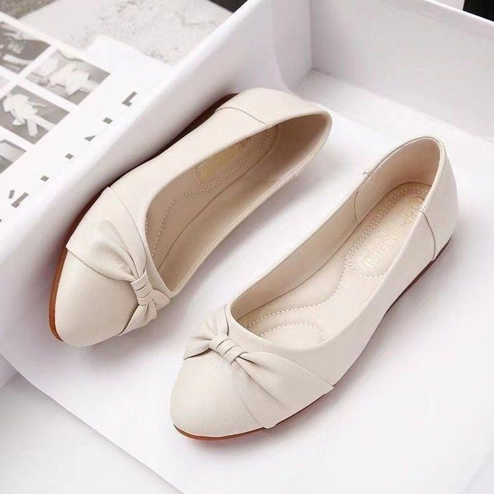 Damen Verspielte Ballerinas mit elegantem Knoten-Design Echoarchiv