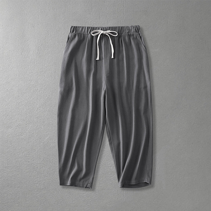 Damen Locker geschnittene Freizeit-Hose mit elastischem Bund und Tunnelzug Echoarchiv