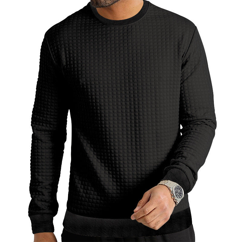 Herren Sweatshirt mit einzigartiger Waffelstruktur Echoarchiv