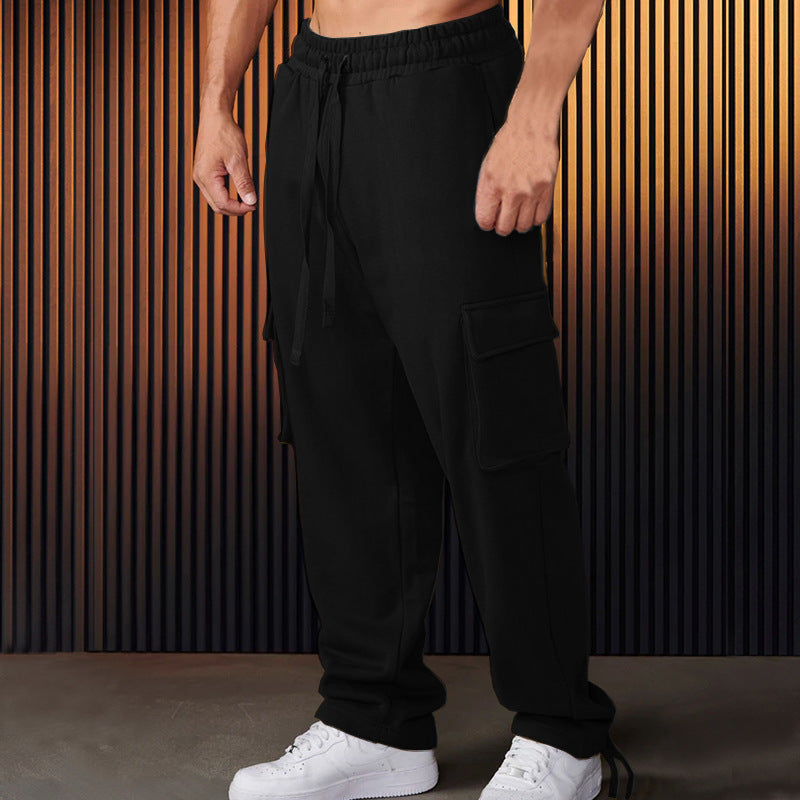Herren Cargo-Jogginghose mit verstellbarem Bund und praktischen Seitentaschen Echoarchiv
