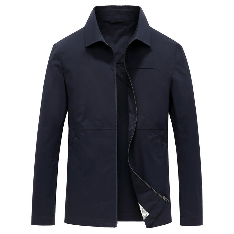 Herren leichte Übergangsjacke im minimalistischen Stil Echoarchiv