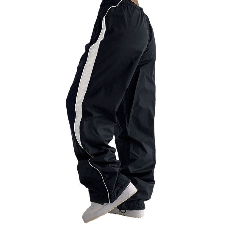 Damen Sportliche Freizeitpants mit Netzdetails Echo Archiv