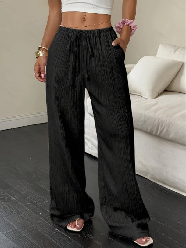 Damen weite Sommerhose mit Gummizug Echo Archiv