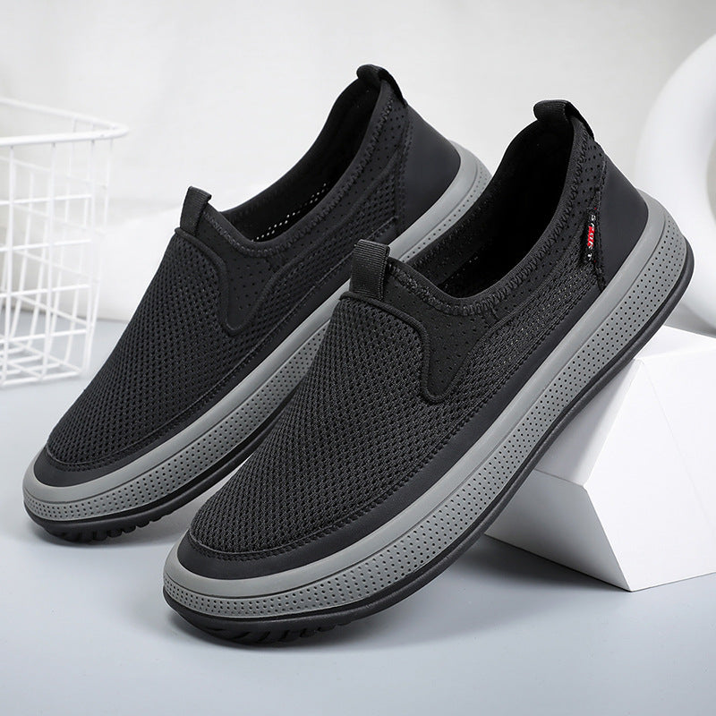 Damen Komfortable und atmungsaktive Slip-On Sneakers mit rutschfester Sohle Echo Archiv