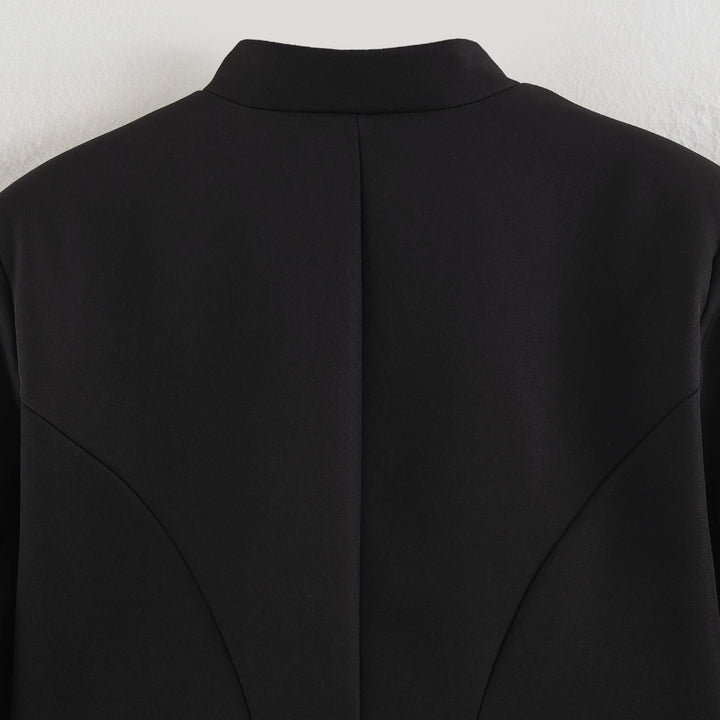 Damen Kurzblazer im Marschall-Look mit Kordelornament und Messingknöpfen Echoarchiv