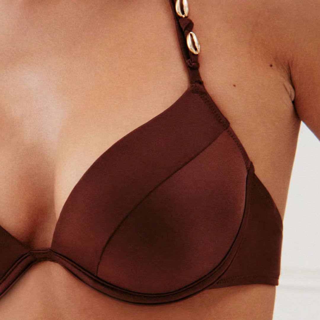 Damen Push-Up-Bikini mit funktionalen Trägern Echo Archiv