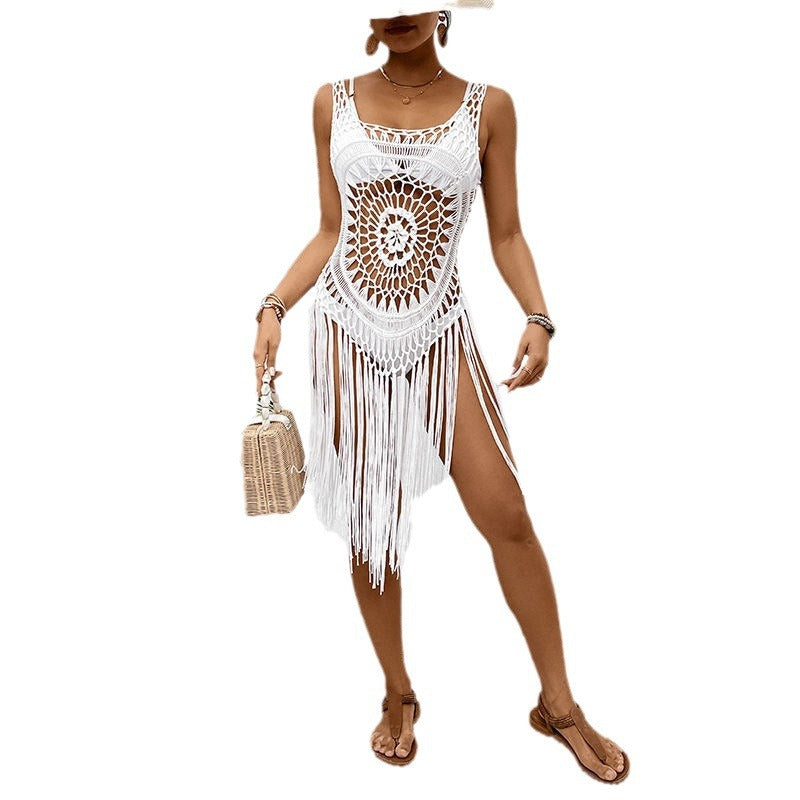 Damen Makramee Strandcover-up Echo Archiv