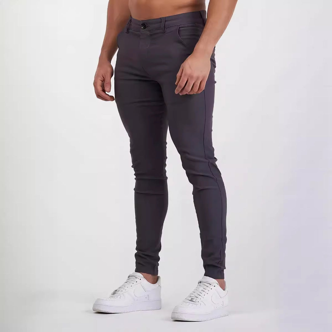 Herren Slim-Fit Chinohosen mit Stretchanteil Echoarchiv