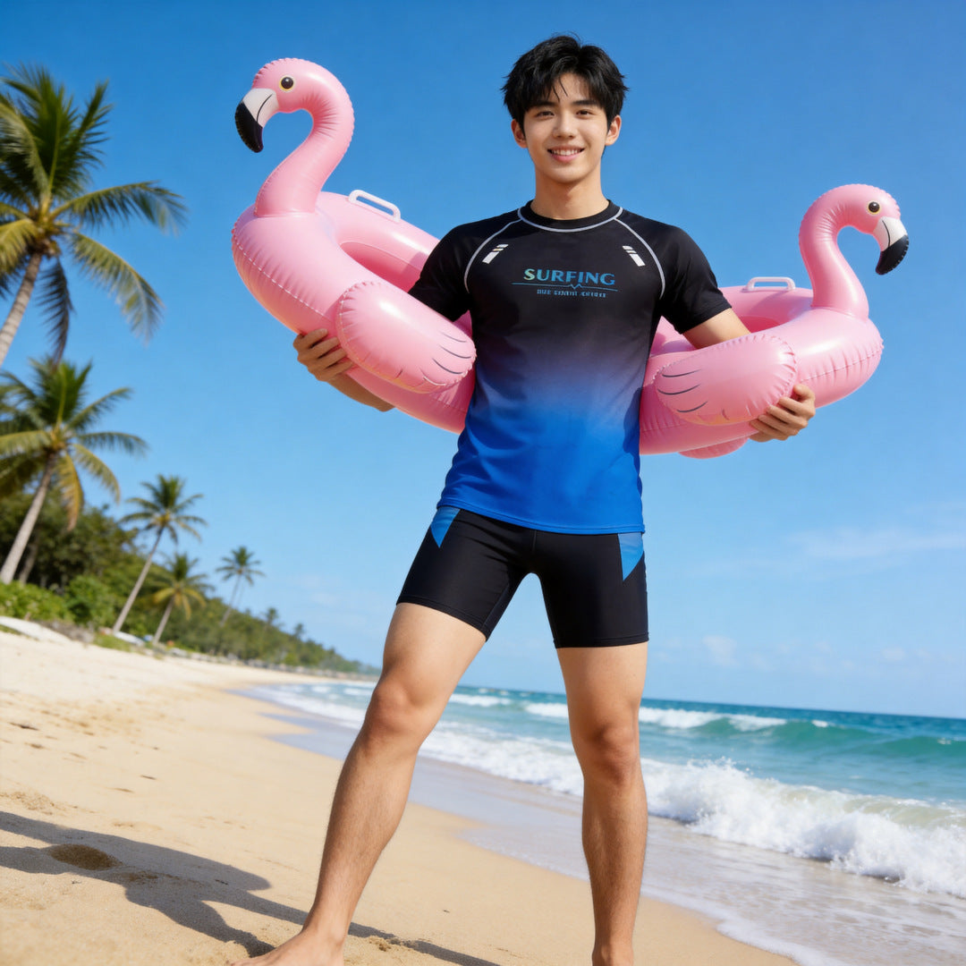 Jungen Surfshirt mit UV-Schutz Echo Archiv