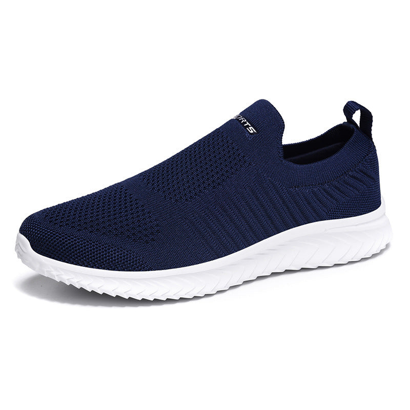Herren Slip-On Leichte Strick Sneakers Echoarchiv