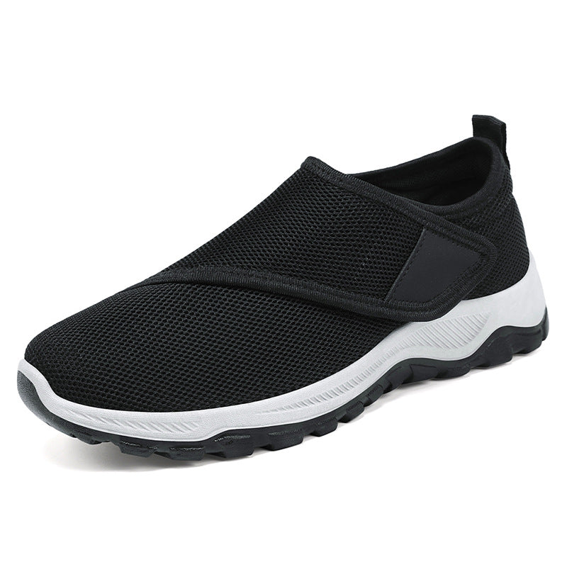 Damen nan atmungsaktive Slip-On Sneaker mit Klettverschluss und gedämpfter EVA-Zwischensohle Echo Archiv