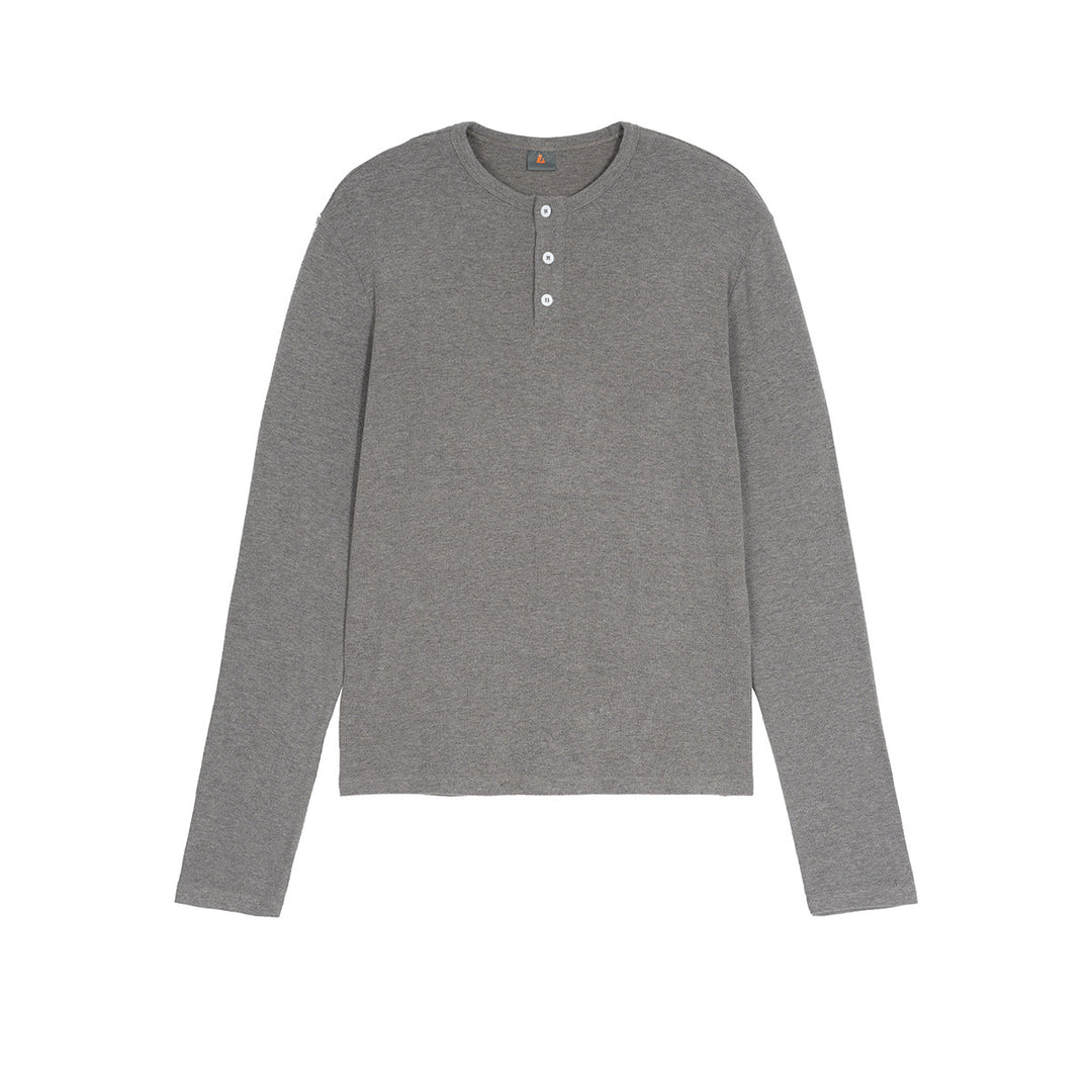 Damen Langärmliges Thermo-Henleyshirt Echo Archiv