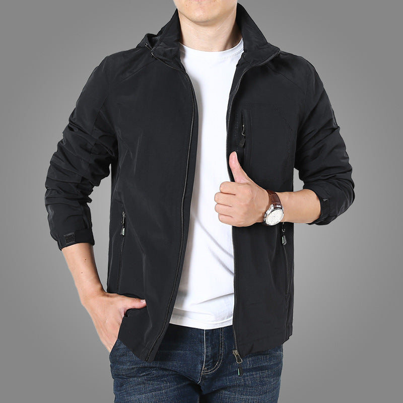 Herren leichter atmungsaktiver Fieldparka mit Mesh‑Futter und Kapuze Echoarchiv