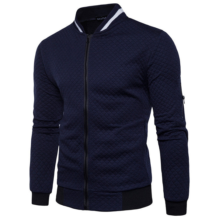 Herren elegante Steppjacke mit modernem Schnitt und praktischen Taschen Echoarchiv