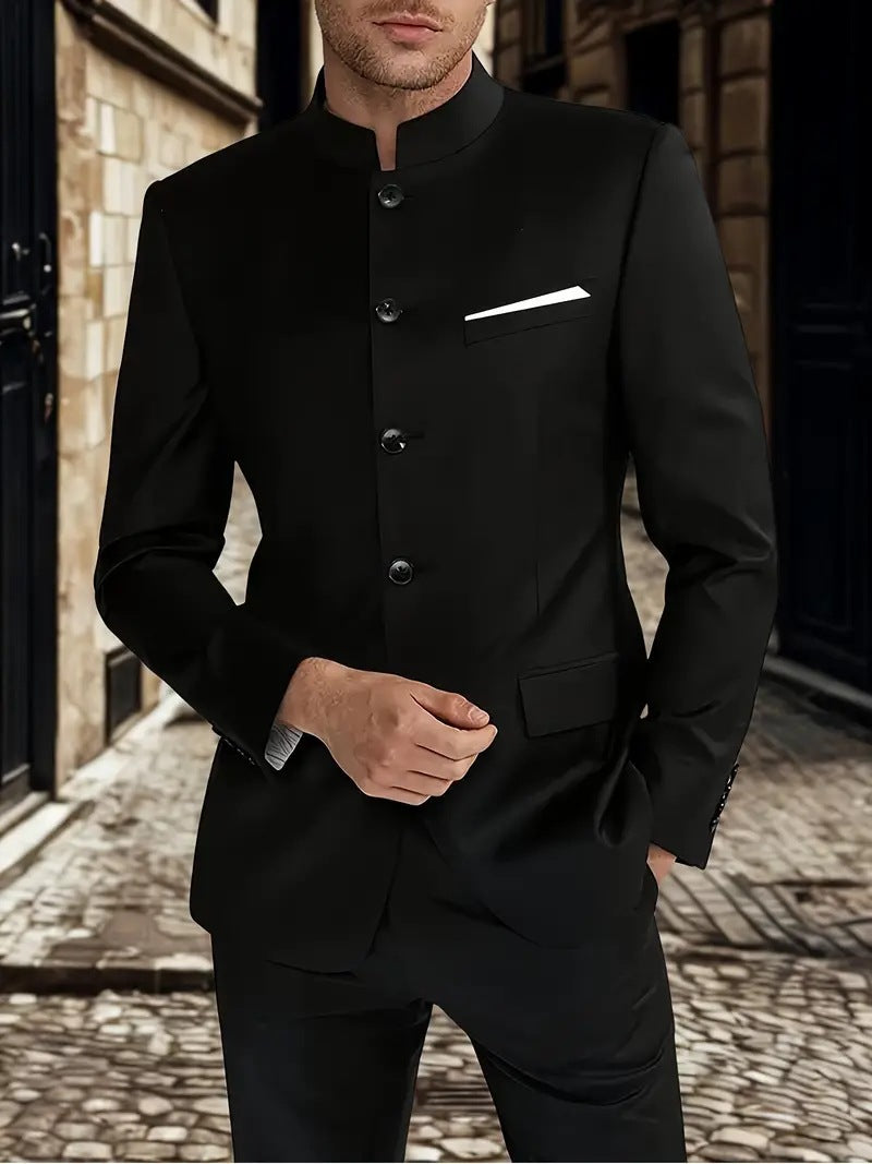 Herren eleganter Anzugblazer im modernen Stil Echoarchiv