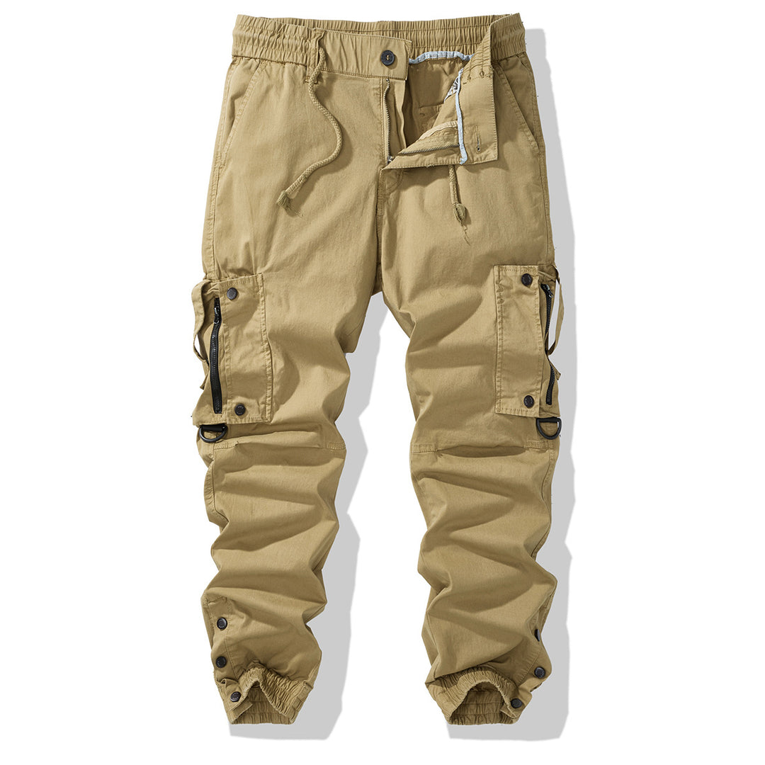 Herren Cargo-Jogginghose mit elastischem Bund, Reißverschluss-Cargotaschen und verstellbarem Saum Echo Archiv