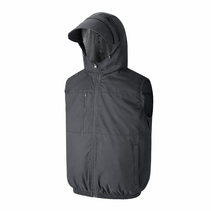 Herren nan technische Outdoorweste mit Kapuze und Visor Echo Archiv