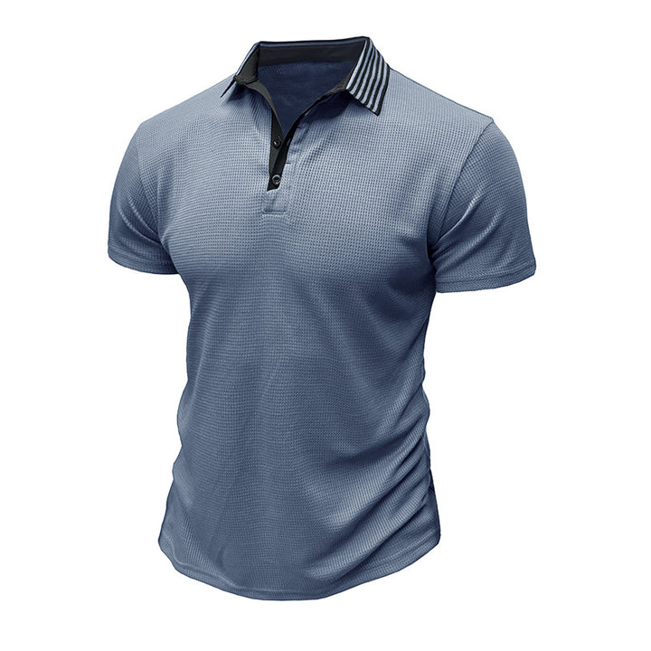 Herren Polo-Shirt mit atmungsaktiver Struktur Echoarchiv