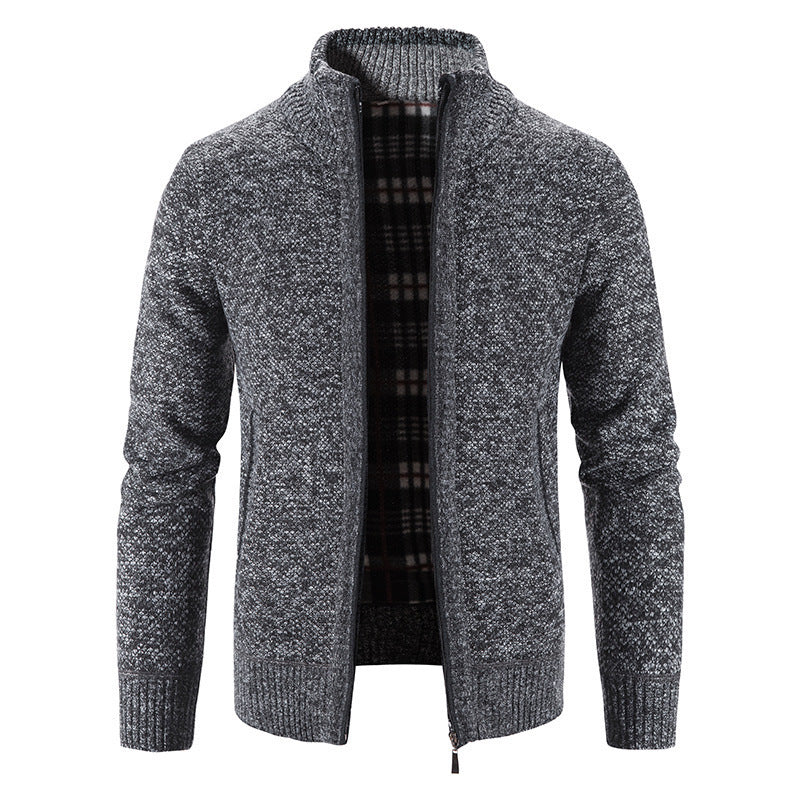 Herren Strickjacke mit innovativem wärmeisolierendem Innenfutter Echoarchiv