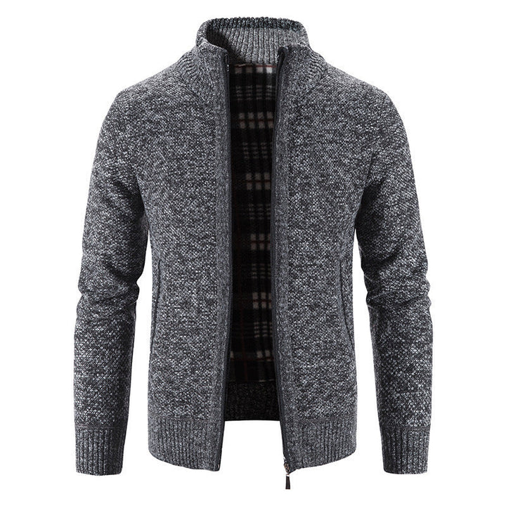 Herren Strickjacke mit innovativem wärmeisolierendem Innenfutter Echoarchiv