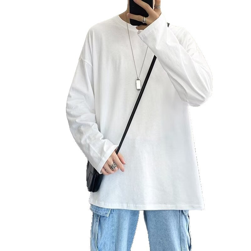 Damen Lässiges Oversized Langarmshirt Echoarchiv