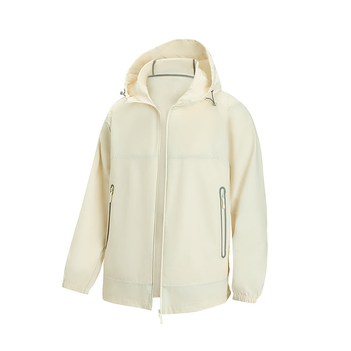 Herren Leichte technische Softshell-Windjacke mit Kapuze, wasserabweisender Membran und Reißverschlusstaschen Echo Archiv