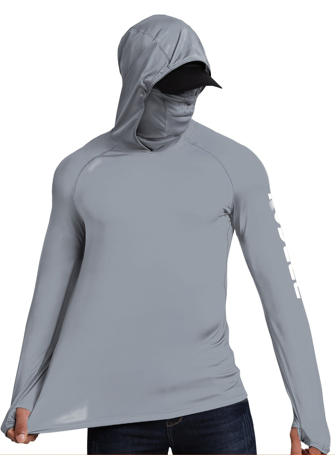 Herren Funktionales Outdoor Shirt mit Kapuze – Orvano