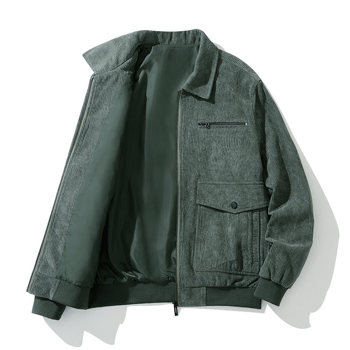 Herren Cordjacke mit praktischen Taschen und hochwertiger Verarbeitung Echoarchiv